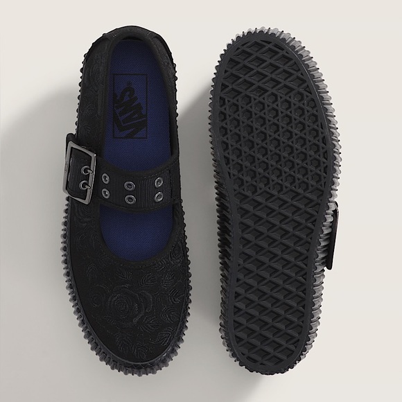 Vans | Mary Jane Creeper Shoe in Spooky Black - Picture 3 of 4